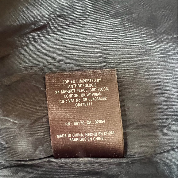 Moulinette Soeurs Anthropologie Embroidered Bellflower Dress, Blue Motif, 4P - Picture 8 of 10